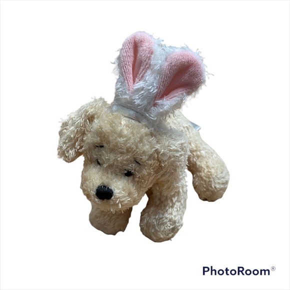 Ganz Retriever Plush Bunny Ears Easter Stuffed Animal Kids Toy - Picture 1 of 7